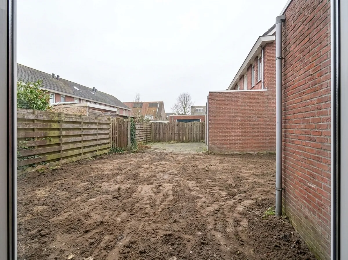 Tuin slopen: het resultaat na het werk