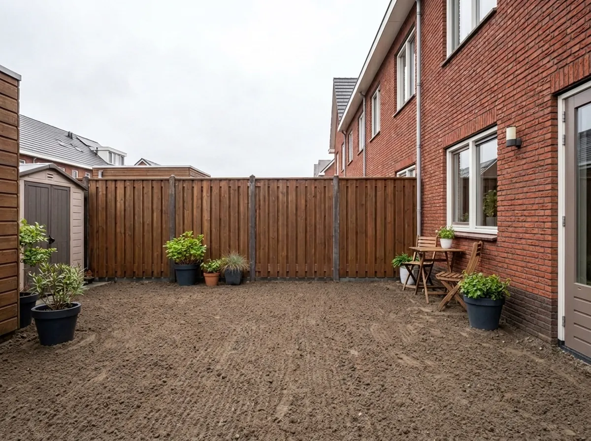 Tegels & bestrating verwijderen: het resultaat na het werk